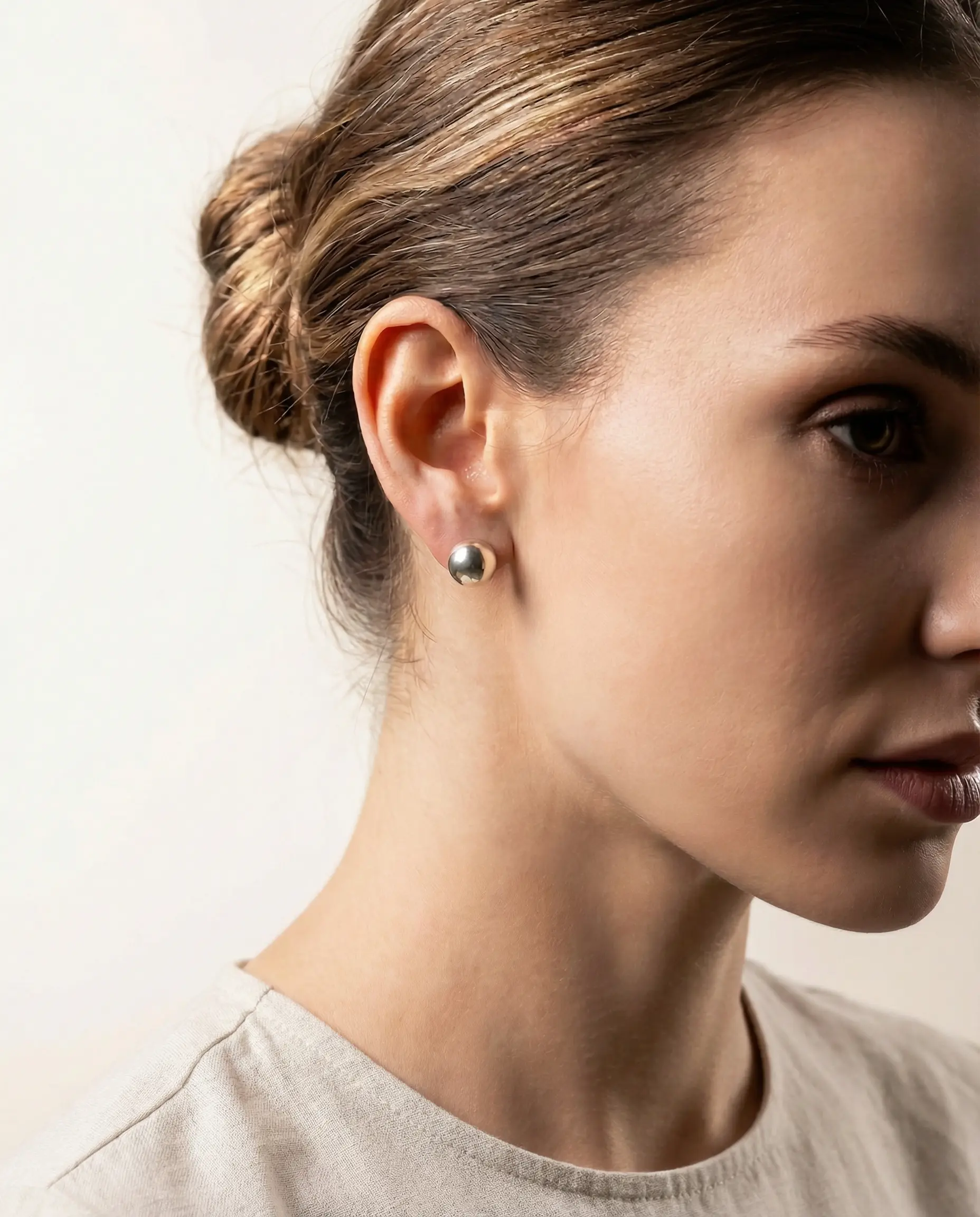Aretes de Bolita - Imagen 3