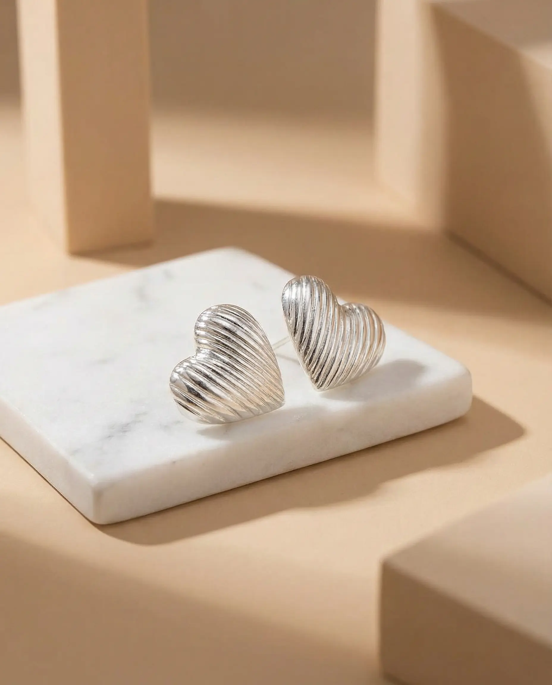Aretes Corazón