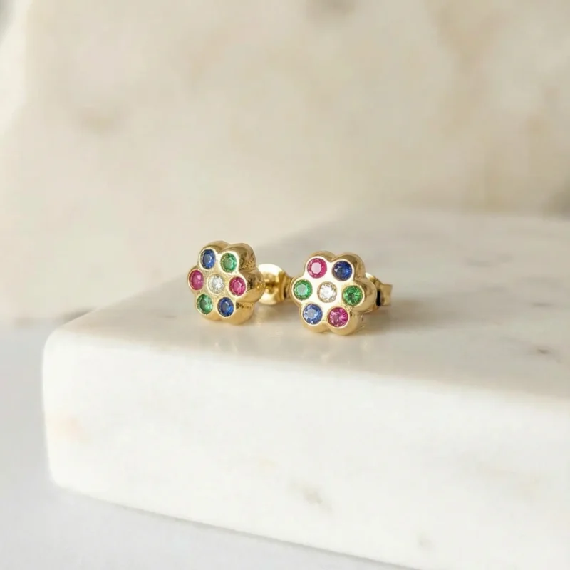 aretes para niña