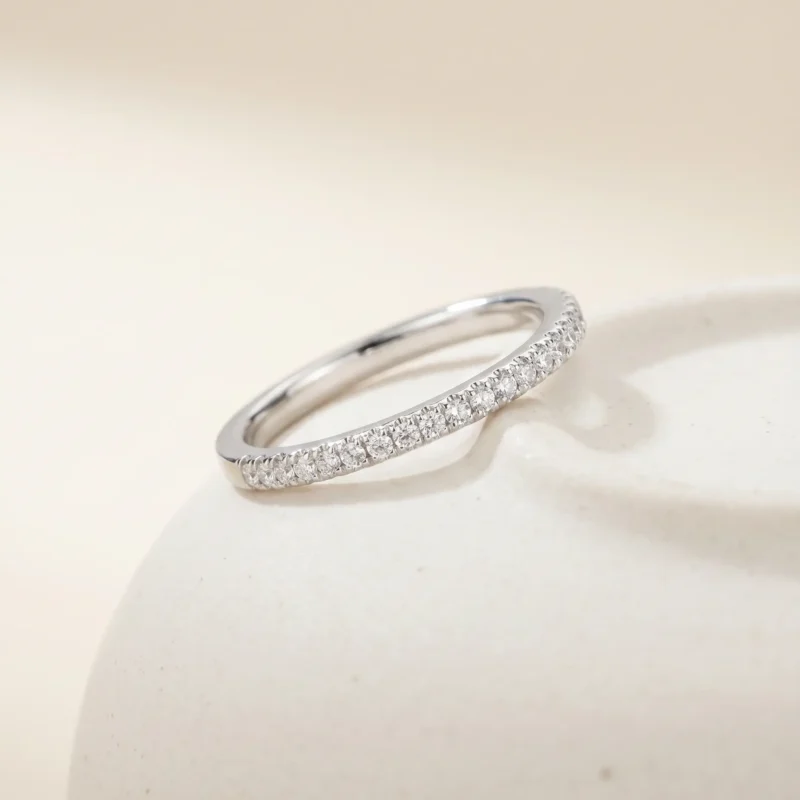 Anillo Brillo Blanco