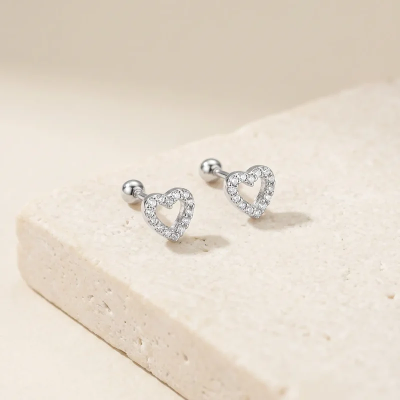 Aretes Heart Mini